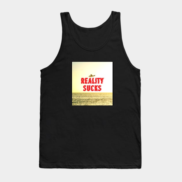 Reality sucks, retro vintage 1980 edition. Tank Top by A -not so store- Store